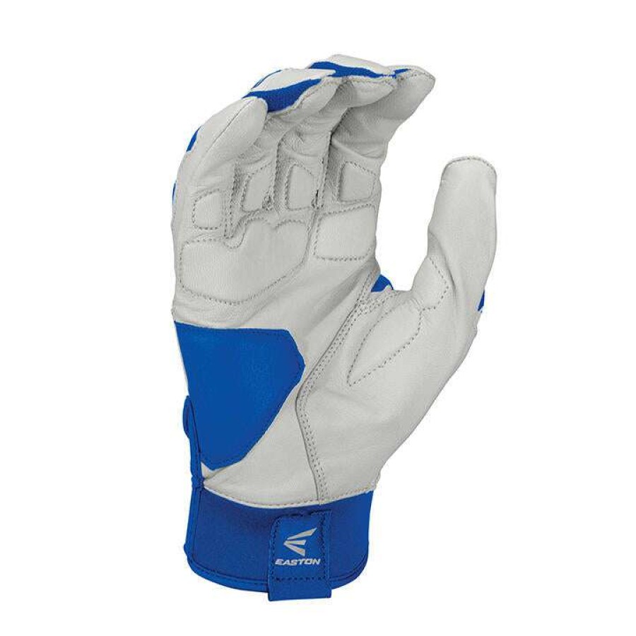 Batting Gloves * | Easton Vrs Power Boost Batting Gloves Grey/Royal Outlet