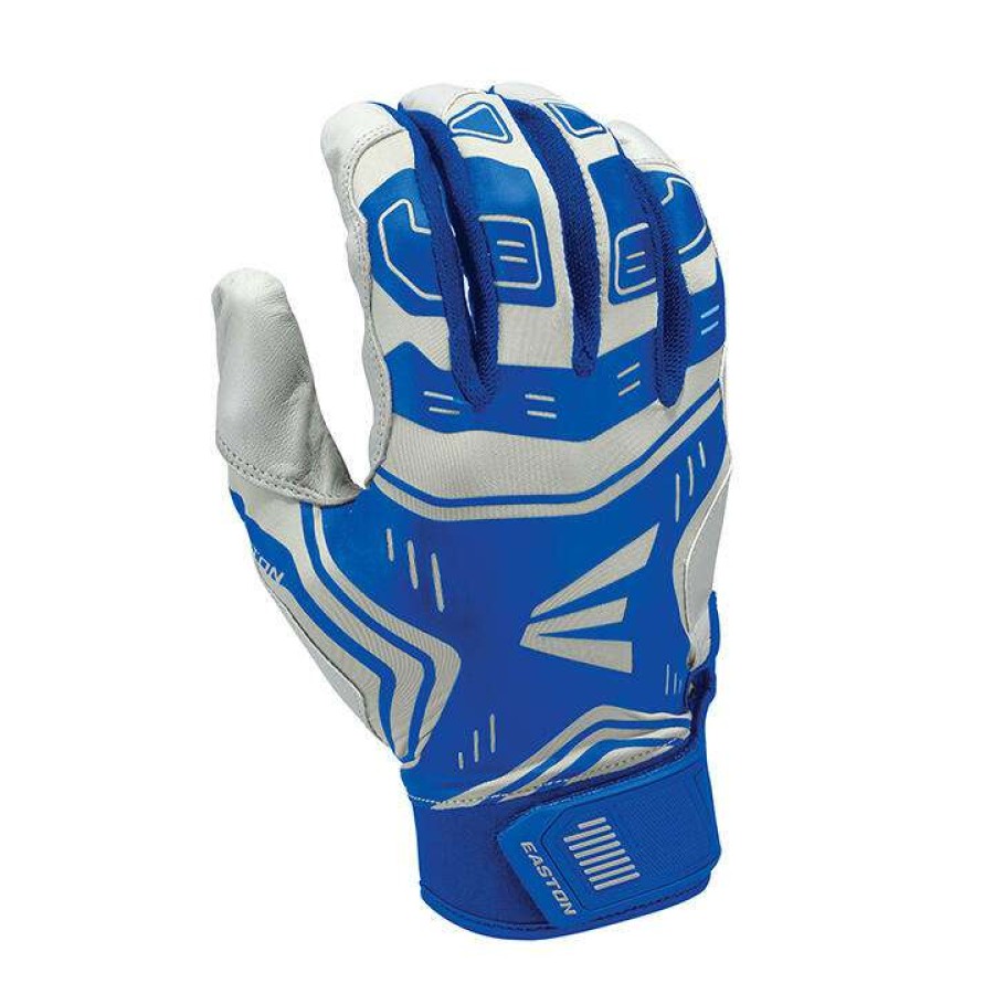 Batting Gloves * | Easton Vrs Power Boost Batting Gloves Grey/Royal Outlet