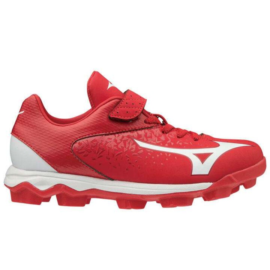 Baseball Cleats * | Mizuno Select Nine Junior Low Youth Molded Baseball Cleats Outlet