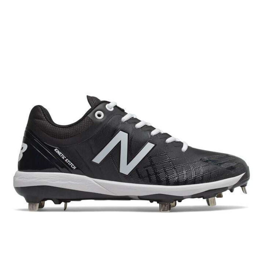 Baseball Cleats * | New Balance 4040V5 Low-Cut Men'S Metal Baseball Cleats Black Online