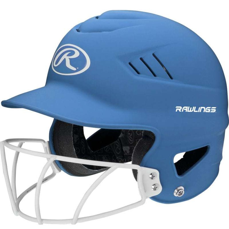 Protective Gear * | Rawlings Coolflo Highlighter Baseball Batting Helmet With Mask Outlet