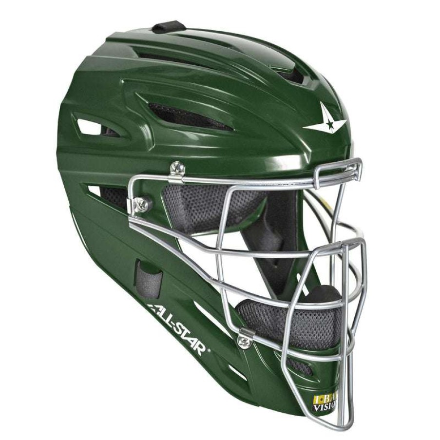 Catcher'S Equipment * | All Star System 7 Solid Youth Catcher'S Helmet Online