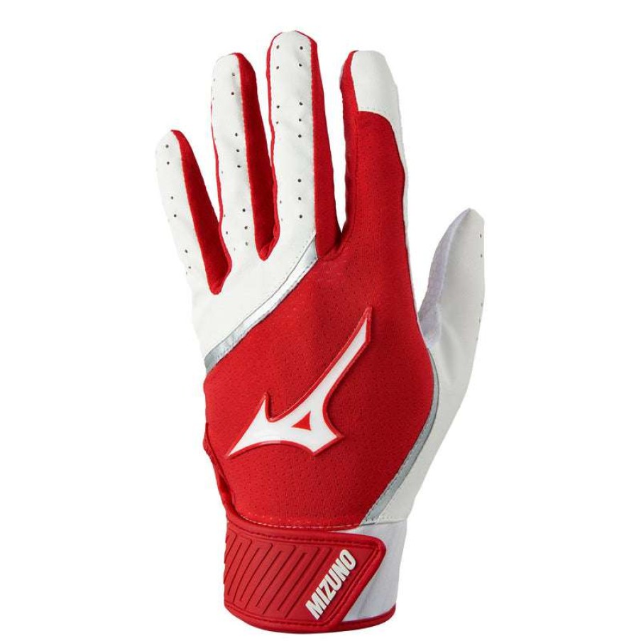 Batting Gloves * | Mizuno Mvp Youth Baseball Batting Gloves Discount