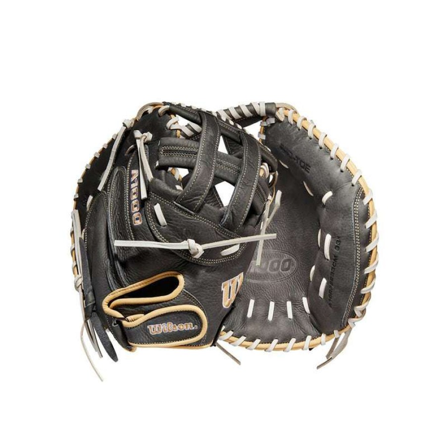 Catcher'S Equipment * | Wilson A1000 Cm33 33 Fast-Pitch Catcher'S Mitt Regular Outlet