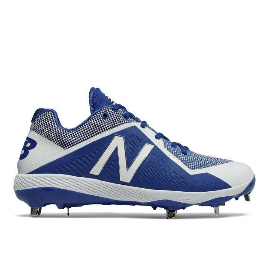 Baseball Cleats * | New Balance L4040V4 Low-Cut Men'S Metal Baseball Cleats Width 2E Discount