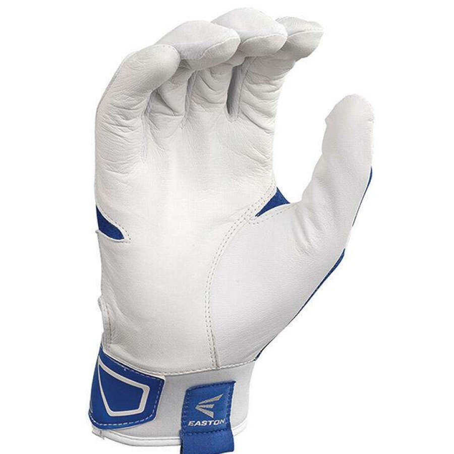 Batting Gloves * | Easton Z3 Baseball Batting Gloves White / Royal Online