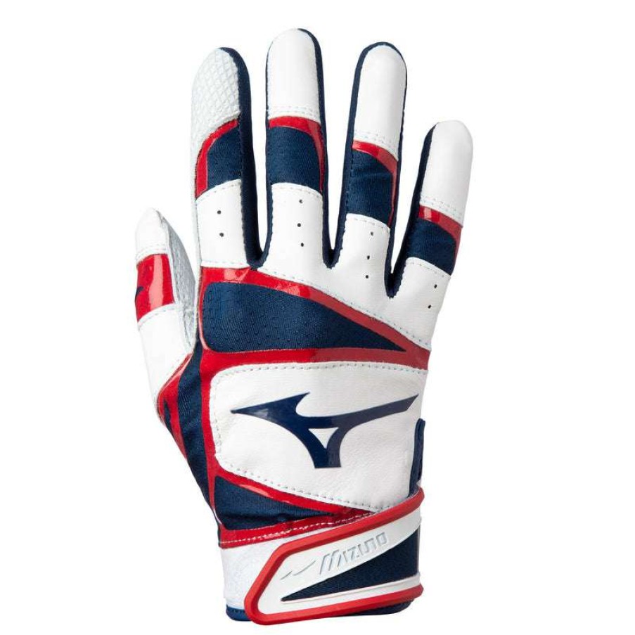 Batting Gloves * | Mizuno B-303 Senior Baseball Batting Gloves Outlet