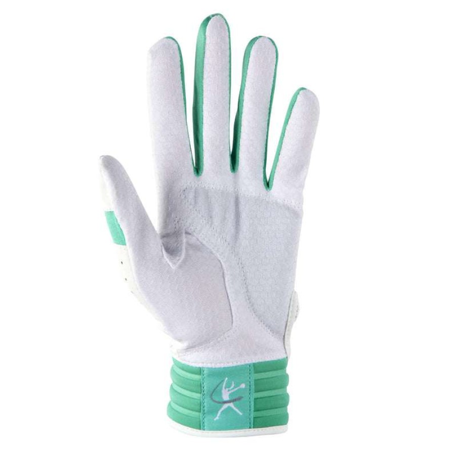 Batting Gloves * | Mizuno Finch Women'S Padded Softball Batting Gloves Online