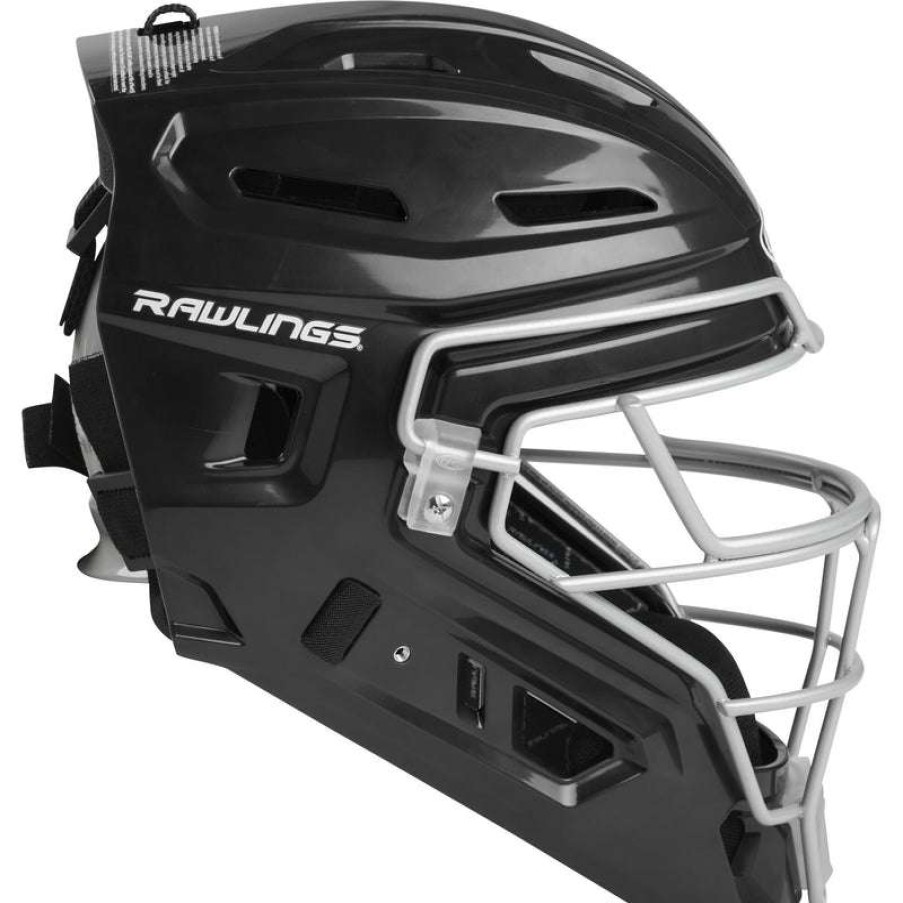 Catcher'S Equipment * | Rawlings Renegade 2.0 Hockey Style Junior Catchers Helmet Online