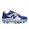 Baseball Cleats * | New Balance 3000 V5 Men'S Low-Cut Molded Baseball Cleats Royal/White Online