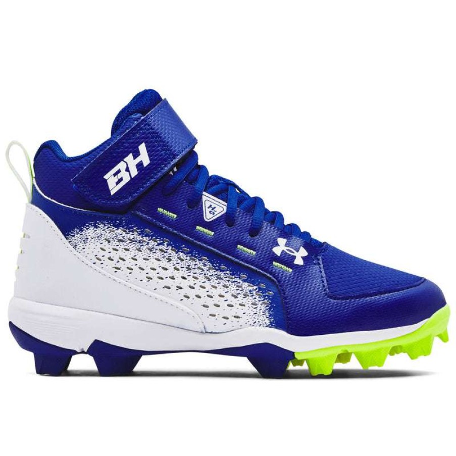 Baseball Cleats * | Under Armour Harper 6 Mid Rm Junior Baseball Cleats Online