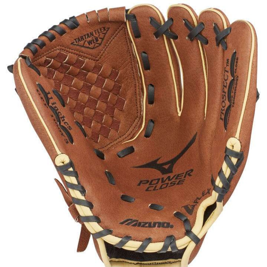 Gloves & Mitts * | Mizuno Prospect Series Powerclose 11 Youth Baseball Glove Gpp1100Y3 Outlet