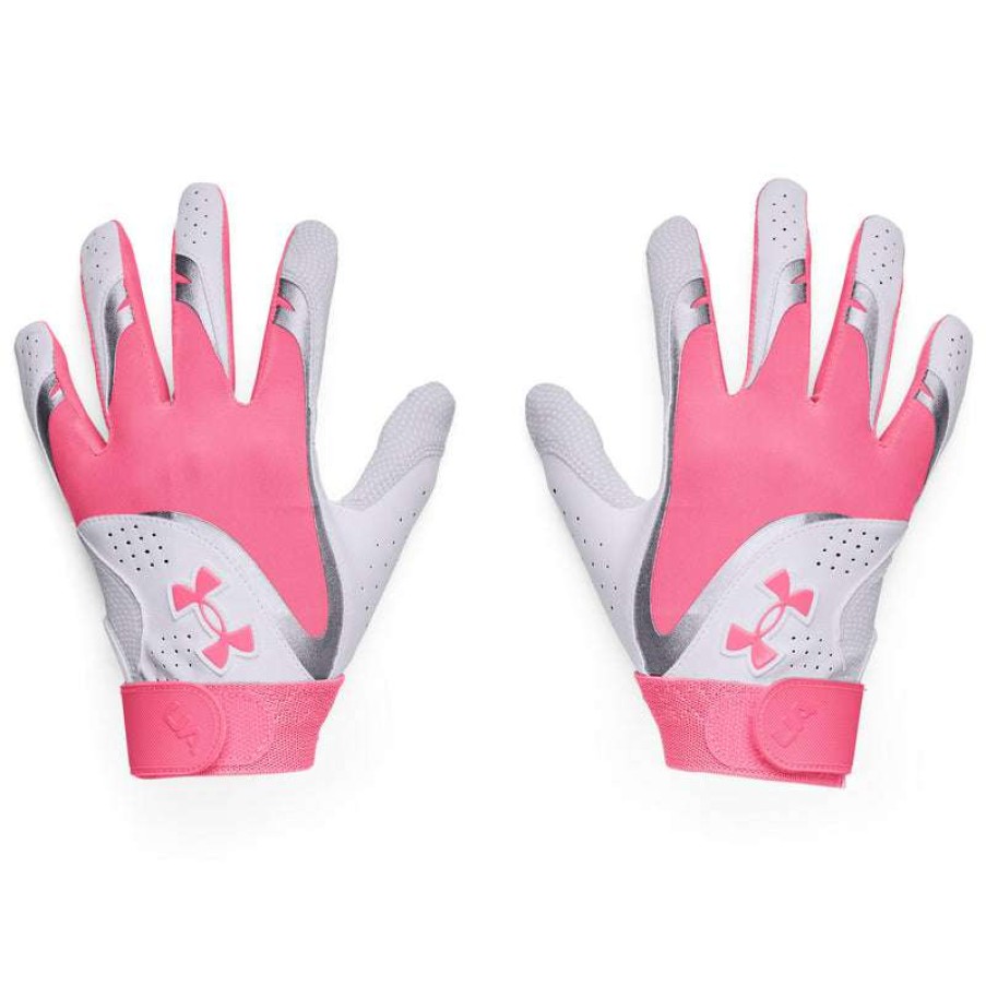 Batting Gloves * | Under Armour Radar Girl'S Baseball Batting Gloves Discount