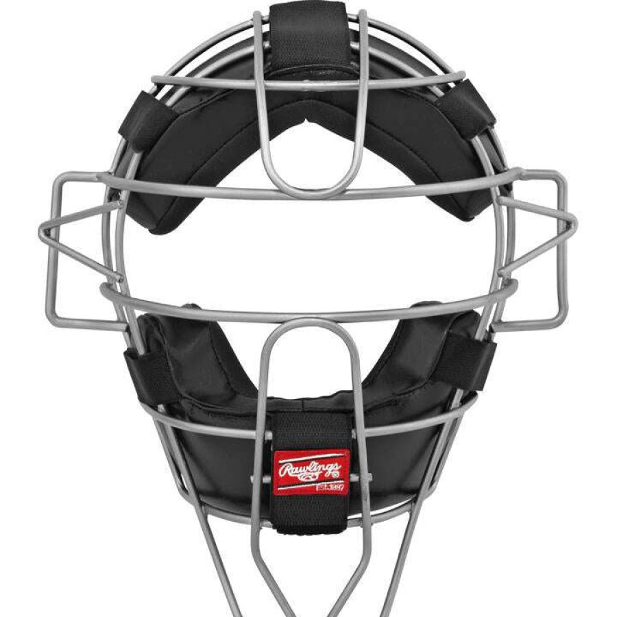 Catcher'S Equipment * | Rawlings Lightweight Hollow Wire Adult Catcher & Umpire Mask Online