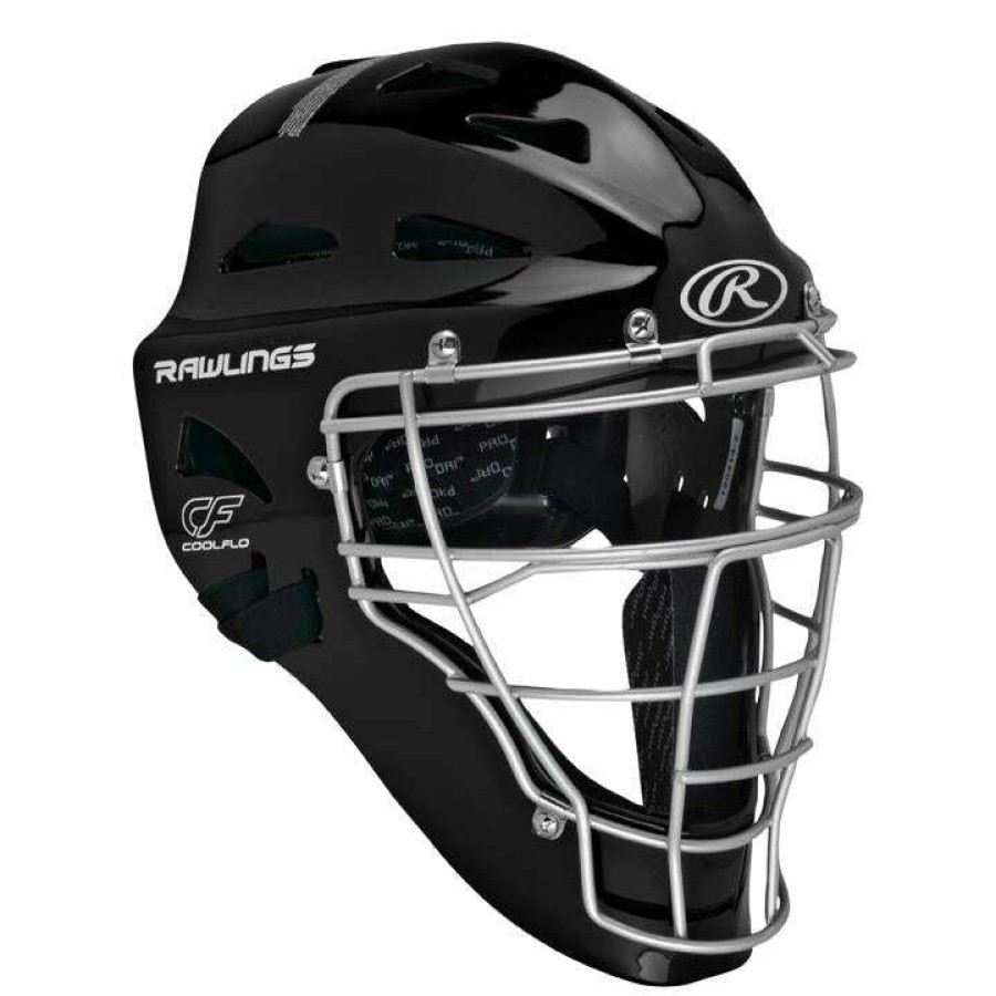 Catcher'S Equipment * | Rawlings Renegade Coolflo Hockey Style Baseball Catcher'S Mask Discount