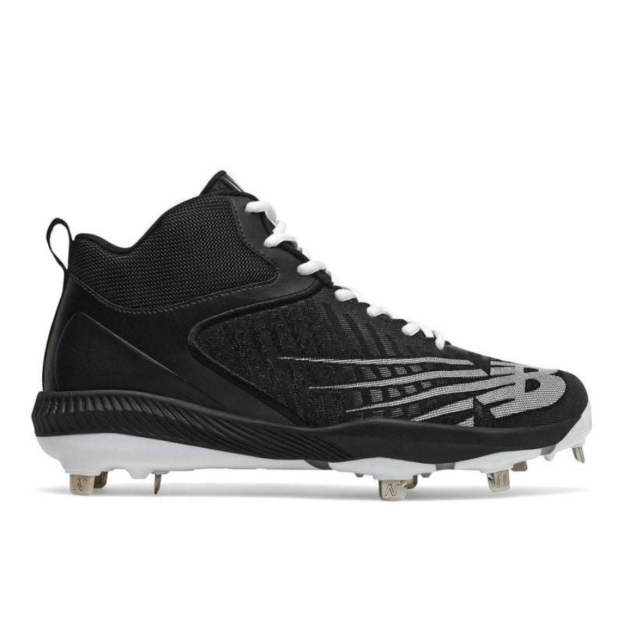 Baseball Cleats * | New Balance 4040 V6 Men'S Mid-Cut Metal Baseball Cleats Outlet