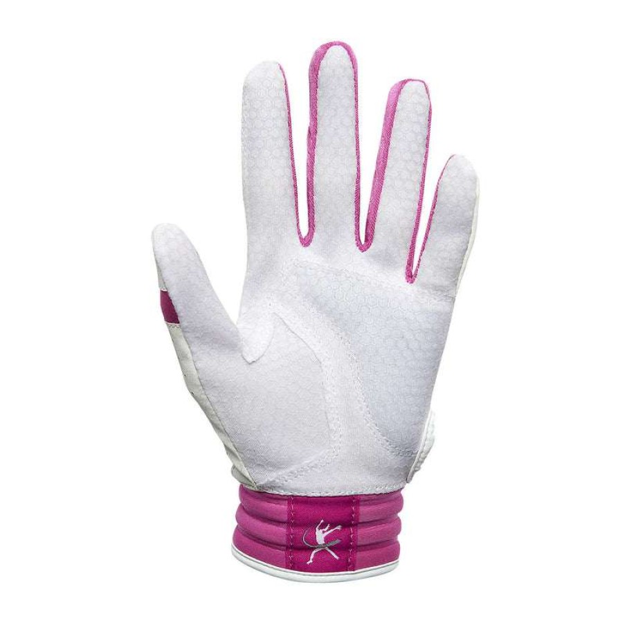 Batting Gloves * | Mizuno Finch Youth Padded Softball Batting Gloves Outlet