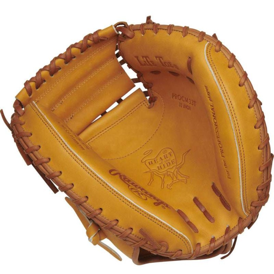 Catcher'S Equipment * | Rawlings Heart Of The Hide 33 Baseball Catcher'S Mitt Outlet