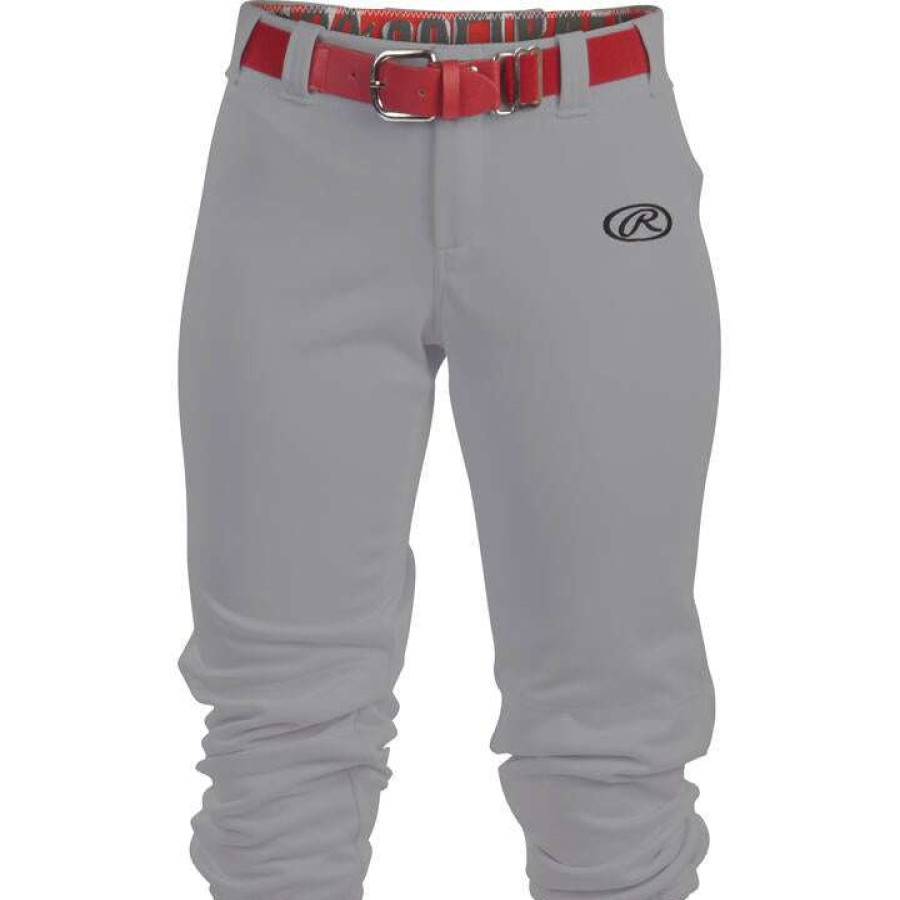 Apparel * | Rawlings Girl'S Launch Baseball Pants Online