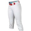 Apparel * | Easton Prowess Youth Baseball Pants Solid Online