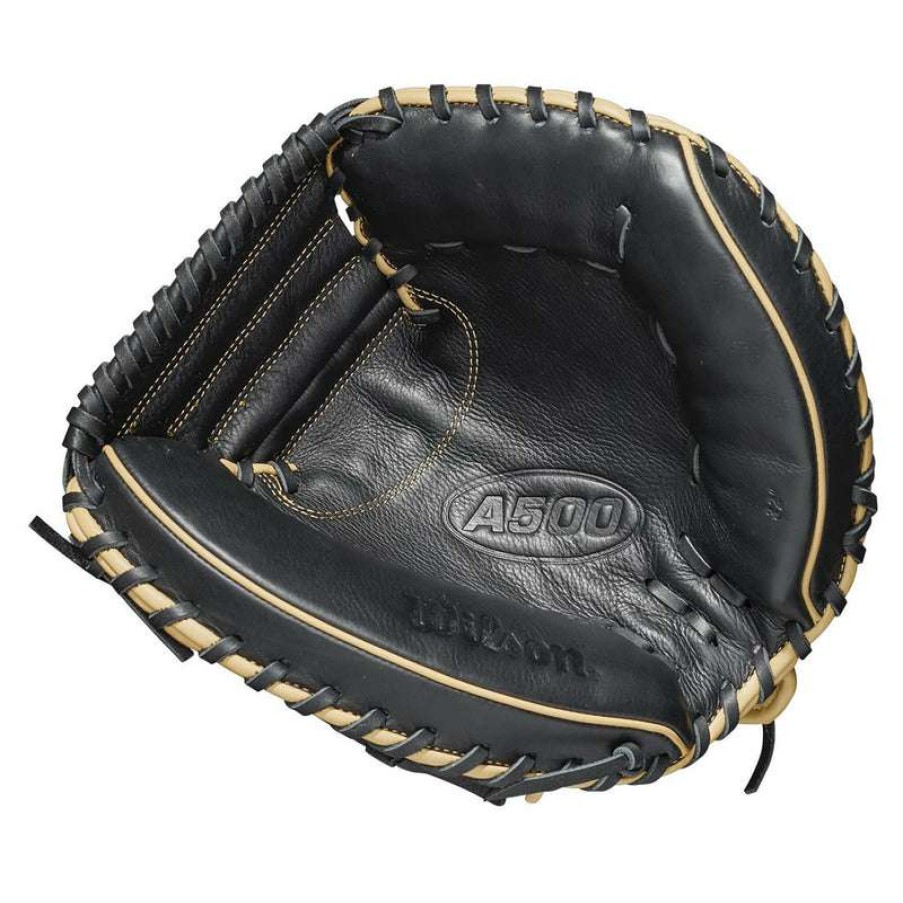 Catcher'S Equipment * | Wilson A500 32 Youth Catcher'S Mitt Regular Outlet