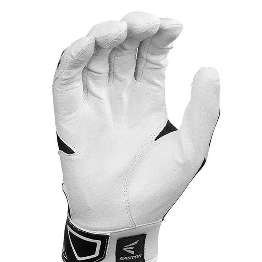 Batting Gloves * | Easton Z3 Baseball Batting Gloves White / Black Online