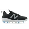 Baseball Cleats * | New Balance Comp V3 Men'S Tpu Baseball Cleats Black/White Outlet