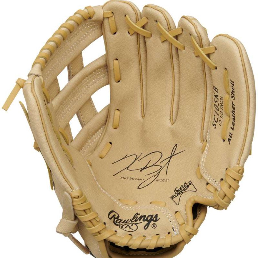 Gloves & Mitts * | Rawlings Sure Catch Kris Bryant Signature 10.5 Youth Baseball Glove Online