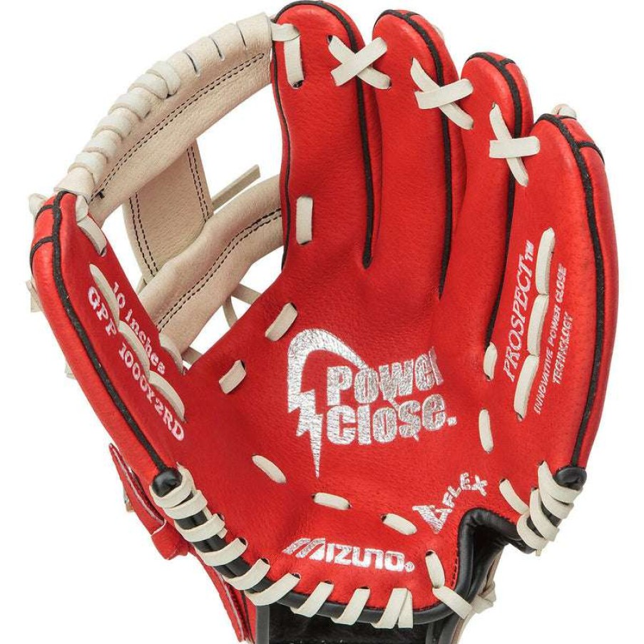 Gloves & Mitts * | Mizuno Gpp1000Y2Rd Prospect 10 Youth Fielder'S Baseball Glove Discount