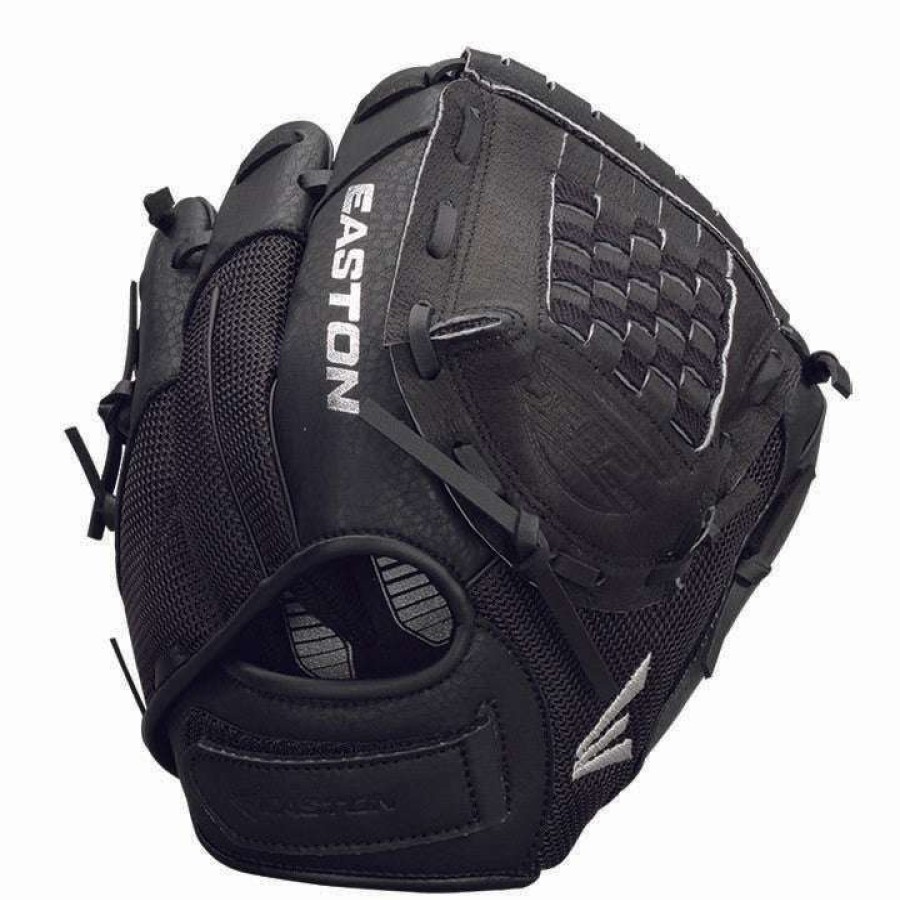 Gloves & Mitts * | Easton Z-Flex Zfx900Bkbk 9 Youth First Base Baseball Glove Discount