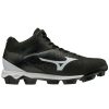 Baseball Cleats * | Mizuno Select Nine Tpu Mid Men'S Molded Baseball Cleats Online