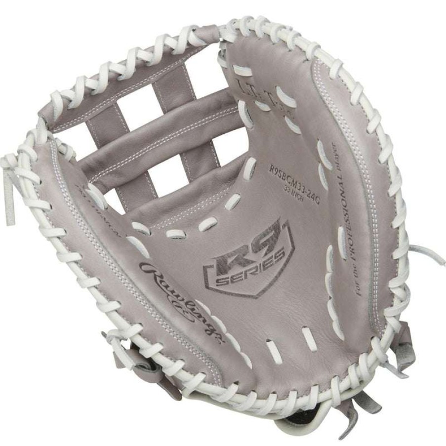 Catcher'S Equipment * | Rawlings R9 Series 33 Youth Fastpitch Softball Catcher'S Mitt Online