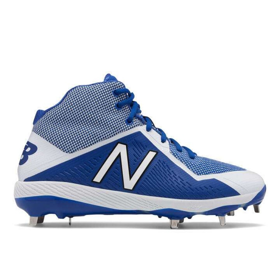 Baseball Cleats * | New Balance M4040V4 Mid-Cut Men'S Metal Baseball Cleats Discount