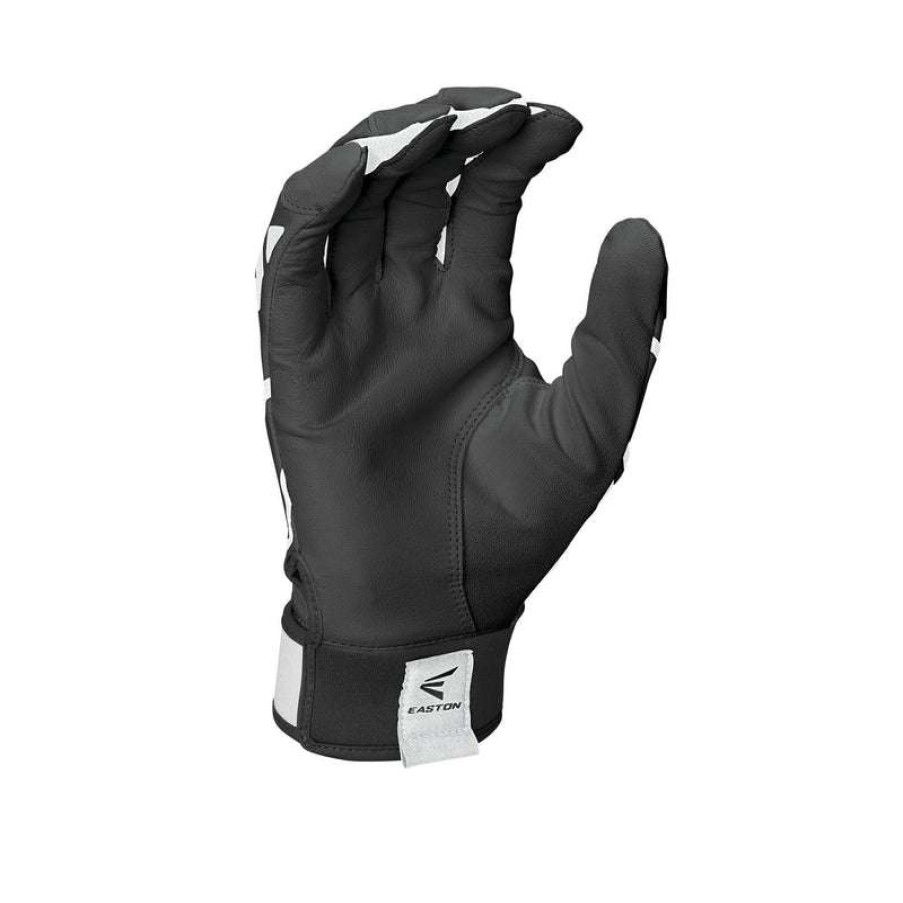 Batting Gloves * | Easton Gametime Baseball Batting Gloves Black/Black Online